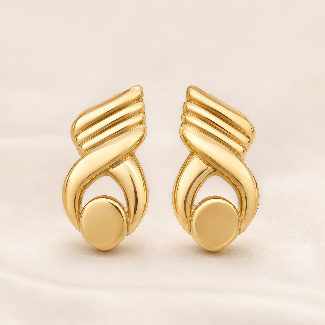 Aretes Gala Trenzada